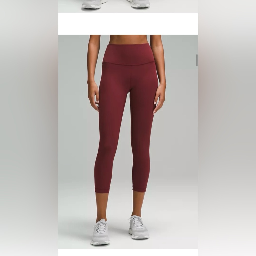 lululemon athletica “Red Merlot” Leggings
